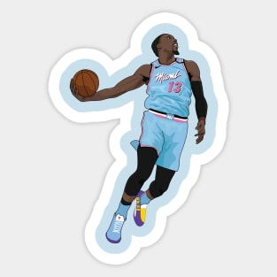 Bam Adebayo Miami Heat Sticker